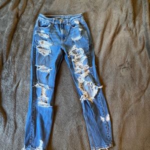 American Eagle mom jeans